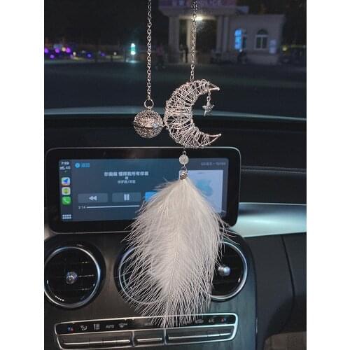 Car Pendants Goddess Models Rearview Mirror Ornaments Cute Ornaments on The Models Pendant Little Car Accessories for Girls