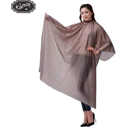 Salon Professional Hair Styling Cape,Letter Printing Adult Hair Cutting Coloring Styling Waterproof Cape Hairdresser Wai Cloth