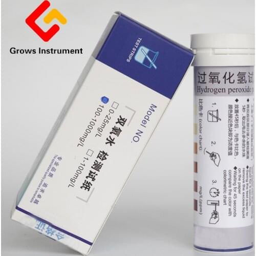 Hydrogen Peroxide Test Paper For Hydrogen Peroxide Residue Test Paper Suitable For Food Processing Water Fields Aquaculture