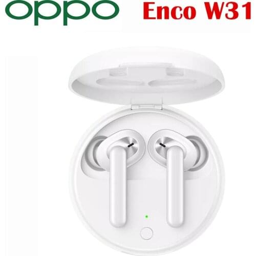 Original Official OPPO Enco W31 Lite TWS Earphone Bluetooth5.0 Low Latency True Wireless 25mAh IPX4 For Find X2 Pro ACE 2 Phone