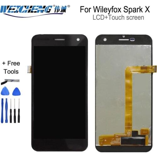 For Wileyfox Spark LCD Display And Touch Screen Digitizer Assembly Replacement Part for Wileyfox Spark X