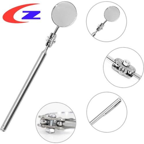 30mm/50mm Automobile Maintenance Inspection Mirror Universal Folding Telescopic Mirror Welding Chassis Inspection Mirror Tool