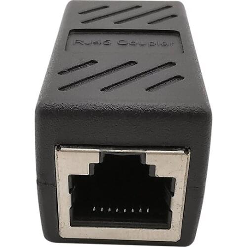 RJ-45 Female to Female Network LAN Connector Adapter Coupler Extender RJ45 Ethernet Cable Extension Converter
