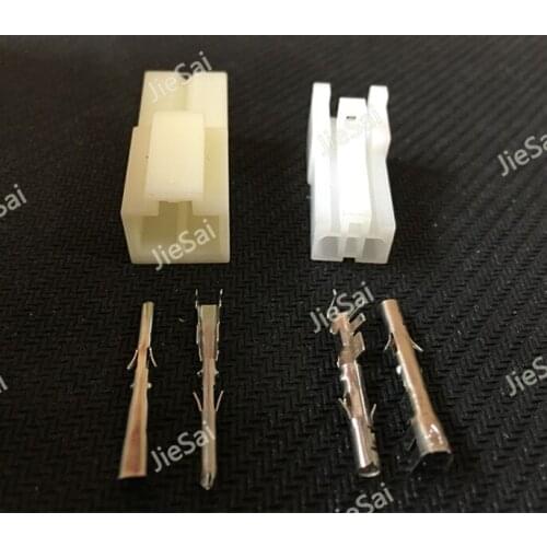 2 Pin 2mm Female Male High Quality Automotive Electrical Connector Plastic Plug