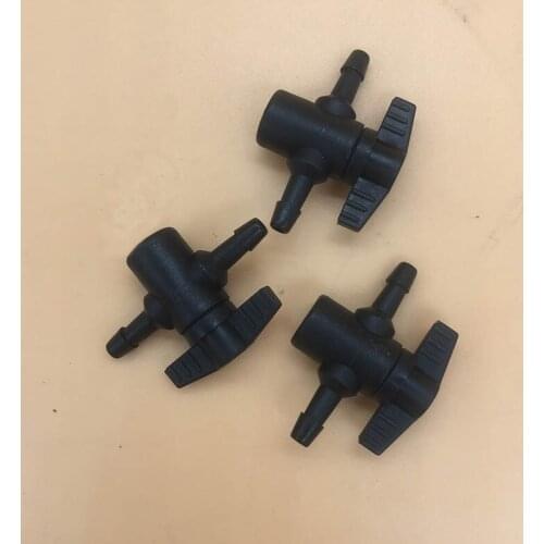 8PCS Mutoh Mimaki Roland inkjet printer CISS ink system manual valve 2 ways ink tube switch plastic ink valve control valve