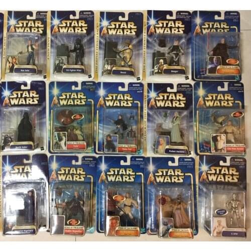 3.75 Inch Hasbro Star Wars SAGA Figures Chewbacca Dolls Toys Collection Classic Star Wars Action Figures Collection Kids Gift