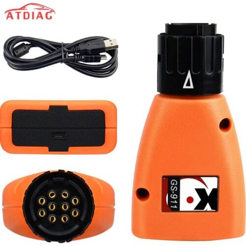Hot Selling OBD2 GS-911 V1006.3 Emergency Professional Diagnostic Tool For B-MW Motorcycles GS911