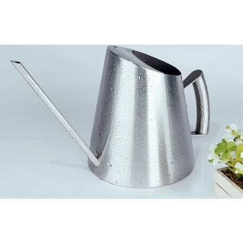 Stainless Steel Watering Flower Bottle Fine Mouth Drip Flower Pot Watering Can Succulent Watering Device Large 1.5l
