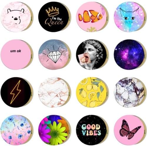 40mm Round Metal Plate for Magnetic Car Phone Holder Iron Sheet Sticker Disk with Full Adhesive For Car Phone Holders