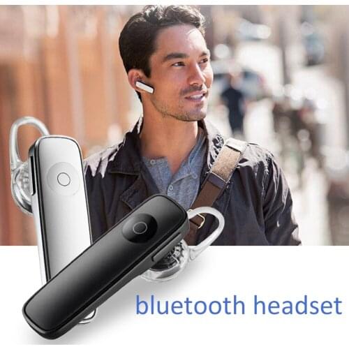 Mini Car Sports Headphone Earhook Type Stereo Bluetooth Headset Universal Bluetooth Headphone with Mic for Smart Phones
