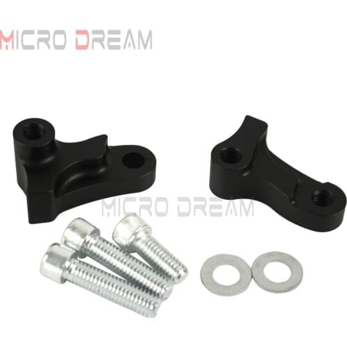 Motorcycle Black Rear Drop Adjustable Lowering Kit 1.75'' For Harley Dyna Super Glide Wide Glide Street Bob Fat Bob 2006-2017