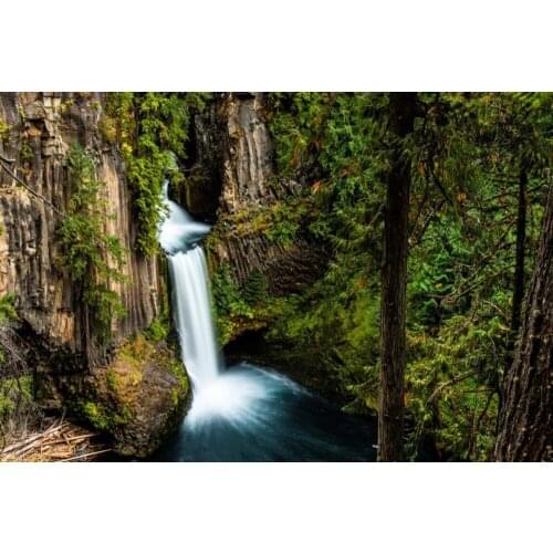 Custom mural papel de parede,USA Forests Waterfalls Nature wallpaper,living room sofa TV wall bedroom waterfall mural wallpaper