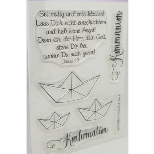 German Clear Stamp Or stamp for DIY Scrapbooking/Card Making/Kids Fun Decoration Supplies A444