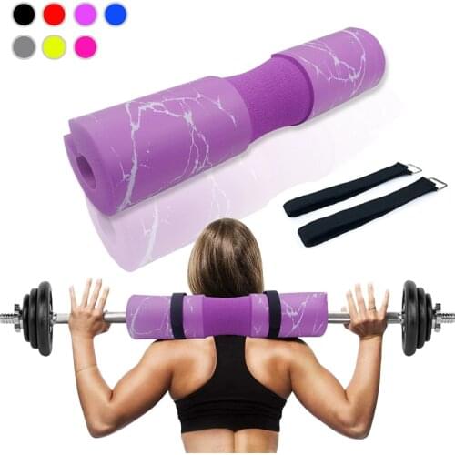 Barbell Pad for Squats, Lunges and Hip Thrusts - Squat Pad Weight Lifting Bar Cushion Pad Protector for Neck and Shoulder
