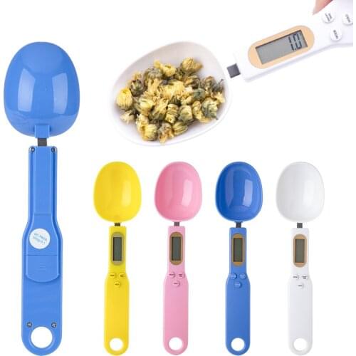 500g/0.1g Precise Digital Measuring Spoons Portable LCD Electronic Spoon Kitchen Scales Weight Volumn Food Scale Bake Supplies
