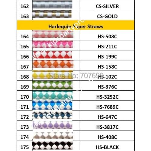 Kids Party Pro Free Shipping New Spring Design Drinking Straws Paper Straws, Daisy Paper Straws 1000pcs 300+colors Mix