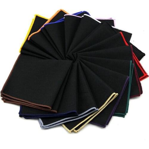 High Quality Fashion 90% Linen Hankerchief For Men Scarves Vintage Hankies Mens Pocket Square Suit Handkerchiefs Solid 23*23cm