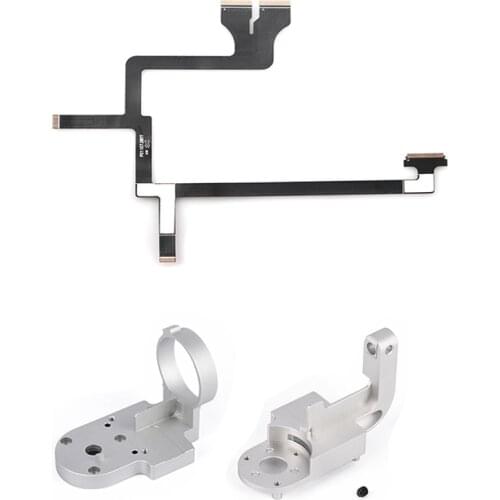 Repair Parts for DJI Phantom 3 Adv Pro 4K Camera Drone Gimbal Camera Yaw Arm Roll Bracket Flat Ribbon Cable Flex Gimbal Mount