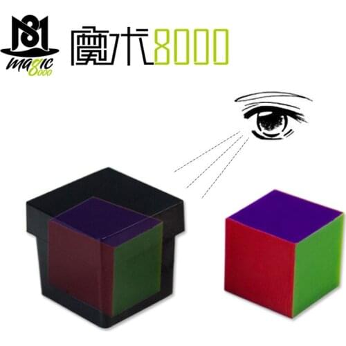 Prediction Color Box Magic Tricks kids magic toys magician trick gimmick