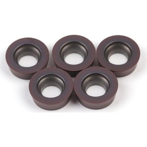 10pcs RPMW1003 MO VP15TF Carbide Insert CNC Lathe Milling Tool Inner Round RPMW Blade Metal Turning Cutter Tool for P.M.K