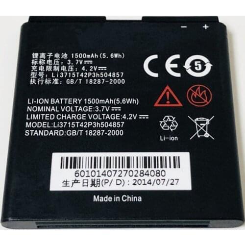 3.7V 1500mAh Li3715T42P3h504857 For Amazing A1,AT&T ZT&T Avail II,Avail 2 3G Z922,NET10 Midnight,T-Mobile V768 V768C Battery