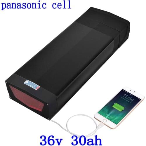 36V 1000W 500W Ebike Battery 36V 30AH Lithium Battery use panasonic cell 36V 29AH 26AH 25AH 23AH 20AH Electric Bicycle Battery