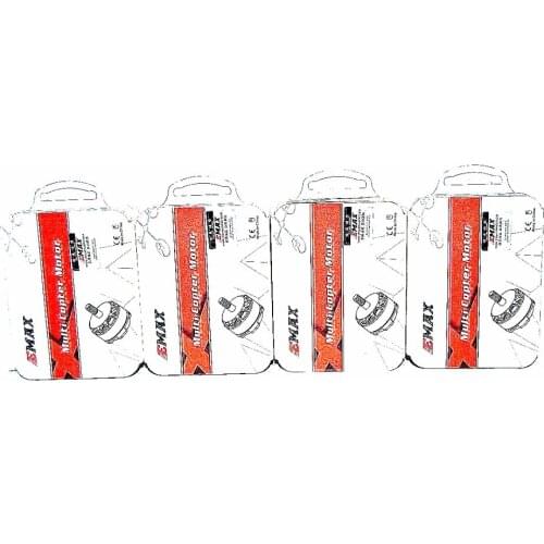 4pcs 100% Original Emax RS2205S 2300KV 2600KV Brushless Motor for FPV Quad Racing QAV Race
