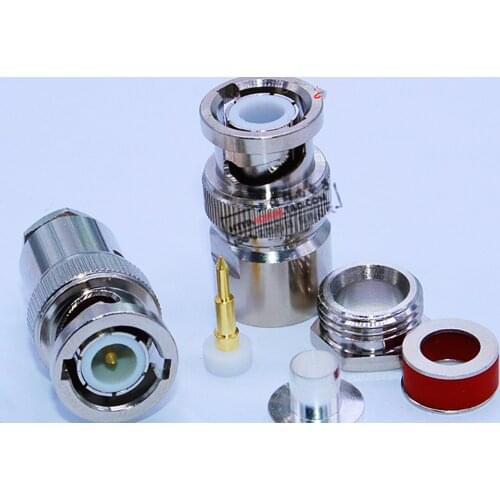 BNC male head mounting type five-piece set 50-- 3-5-7-9 feeder connector copper Q9 male head