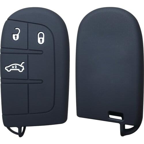 For Jeep Renegade Commander Cherokee Grand DODGE JCUV Key Case For Fiat 500X Remote Key Cover Cap Dodge Challenger Case For Keys