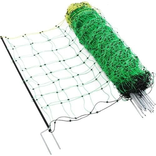 Electric Fence Net Double Pointed Sheep Netting Fence high 90cm x long 50m