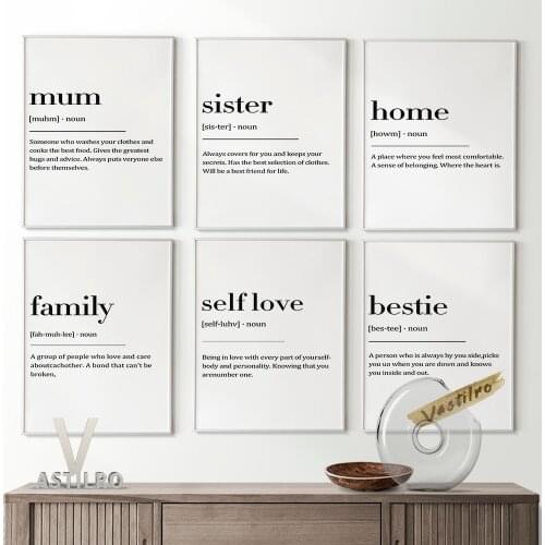 Positive Energy Word Unscramble Poster Learn English Card Art Print Wall Picture Encourage Quotes Modern Minimalist Home Decor