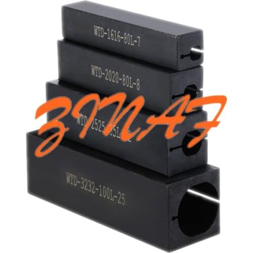 Lathe tool sleeve1616 2020 2525 4-20mm Turning tool internal holder sleeve Small aperture shock-resistant bracket Mechanical CNC