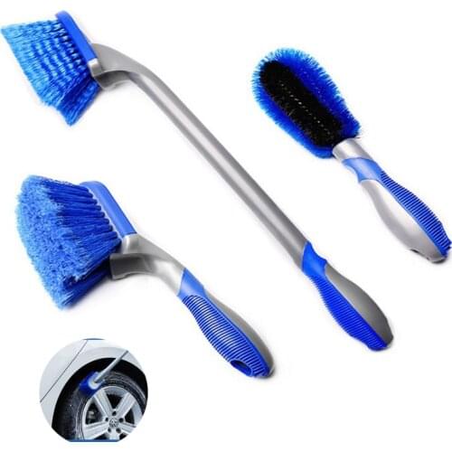 Car Washing Tools Tyre Cleaning Brush Tire Wheel Rim Hub Brushes Car detailing Tool Interior Floorliner Carpet Cleaning Brush