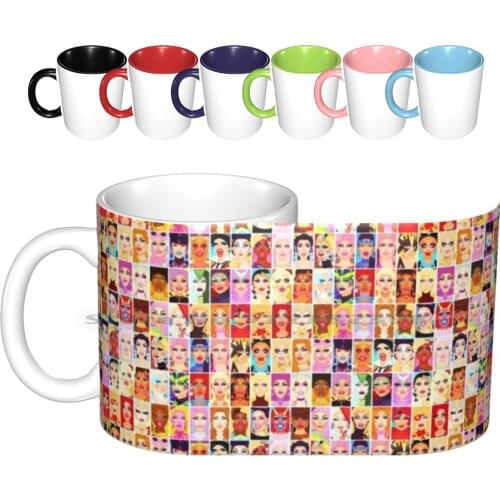 Drag Queen Royalty Ceramic Mugs Coffee Cups Milk Tea Mug Rpdr Drag Queen Rupauls Drag Race Gay Lgbt Rupaulsdragrace Rupauls