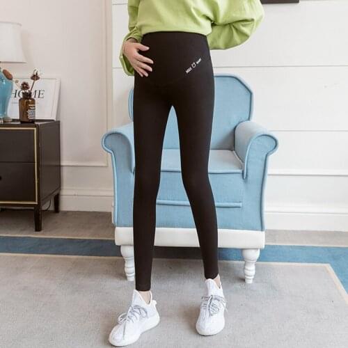 New autumn and winter pregnant women cotton leggings wild fashion wear leggings Korean version of pregnancy pants