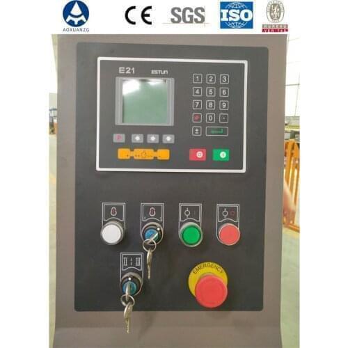 Nanjing ESTUN E21 System Controller Panel with hanging box fork arm For NC/CNC Bending Machine