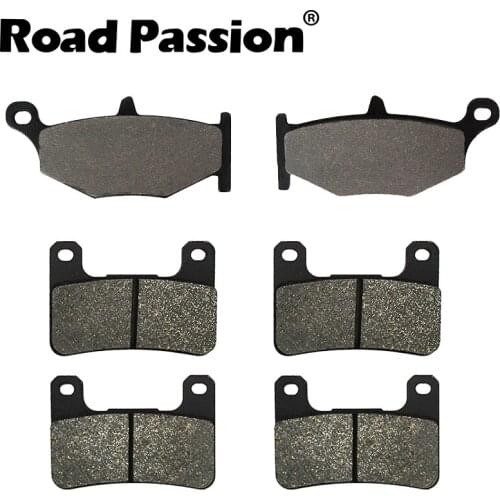 Road Passion Motorcycle Front & Rear Brake Pads For SUZUKI GSXR600 GSXR750 GSXR 600 750 K6/K7/K8/K9/L0 GSXR600K6 2006-2010