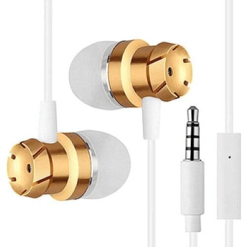 1PCS Sport Sweatproof Wired In-ear Earphone Portable Gaming Headset Bass Stereo Earphones with Microphone for Music MP3