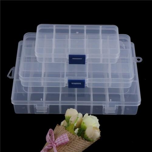 Transparent Fishing Tackle Box Storage Case Fly Fishing Lure Spoon Hook Bait Tackle Case Box Fishing Accessories Tools
