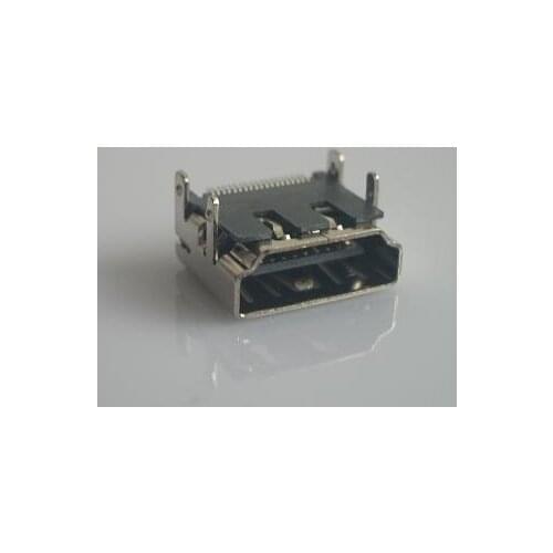 HDMI-compatible Connector Female SMD 19pin Socket right angle SMT Mount PCB receptacle