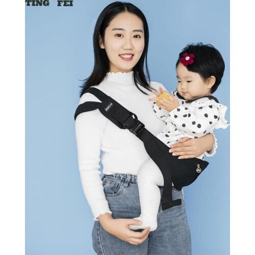 Baby Sling Sleeping Strap Infant Baby Carrier Wrap Baby Single Shoulder Strap Waist Stool Adjustable Cotton Wrap Sling