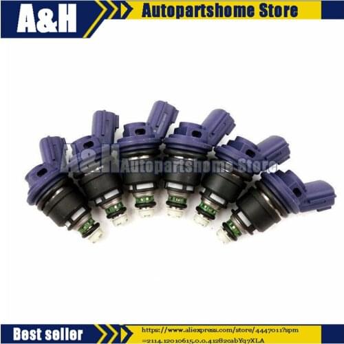 Oem Fuel Injectors For 1996 300zx V6 Turbo (16600-21u01) M631, 16600-21U01, 800-1577N, 67121, FJ565