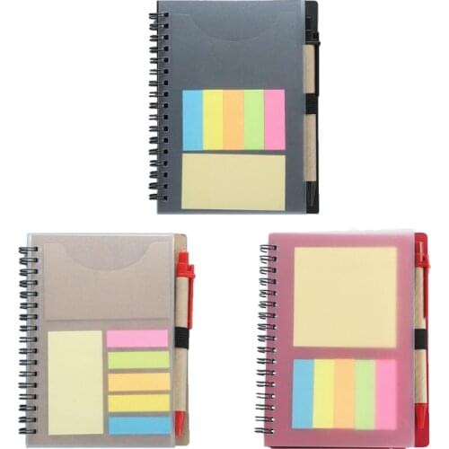 Creative Sticky Notes Notepad Kawaii Stationery Diary Notebook with Pen Office School Supplies Student Gift