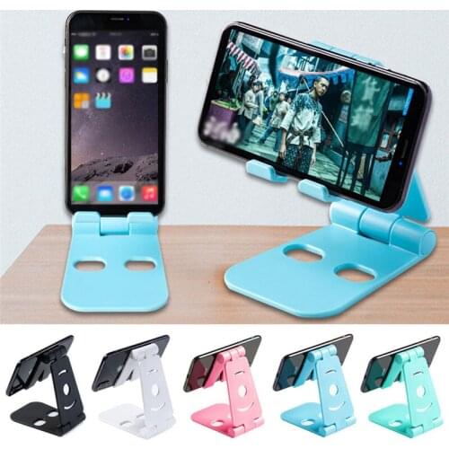Universal Adjustable Mobile Phone Holder Stand Cell Phone Holder Bracket Desk Tablet Foldable Portable -ay
