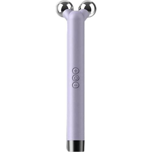 Vibrating Roller Face Roller Eye Massager T/V Shaped Face Lifting Slimming Beauty Bar Massager