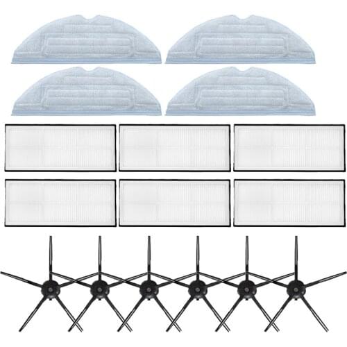 Side Brush HEPA Filter Mop Cloths for Xiaomi Roborock T7 T7Plus S7 Vacuum Cleaner Parts Vacuum Cleaner Accessories