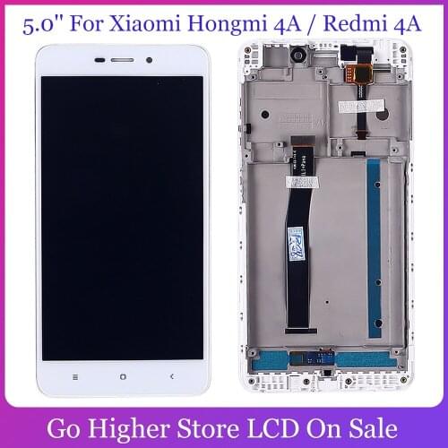 5.0'' For Xiaomi Hongmi 4A / Redmi 4A Lcd Display + Touch Screen Digitizer Assembly Repair Part
