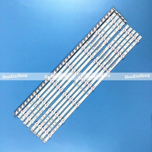 10pcs LED Backlight Strip For Samsung LH55EDDPLGC UN55J620DAF UA55H6203 UN55H6103AG CY-DF550CSLV1H CY-DF550CSLV4H LSF550HJ02-A01