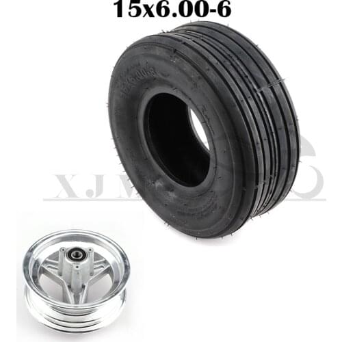 15x6.00-6 tubeless tires for small Harley electric scooter car tires 15x6.00-6 wheel motor tubeless tires 15 inches