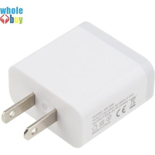 300pcs US Plug single USB Ports Mobile Phone Charger DC 5V 2A Output Power Adapter Used for iPhone iPad HTC Mobile Phone Tablet